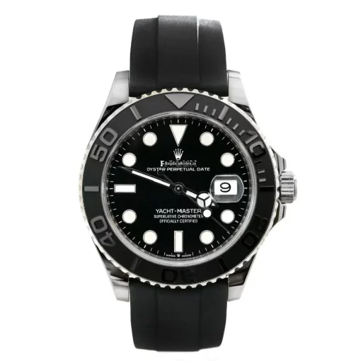 Lovely Fake Rolex Yacht-master 42 226659 Caliber 3235 Automatic Movement 42mm White Gold Case Mens/unisex Watch