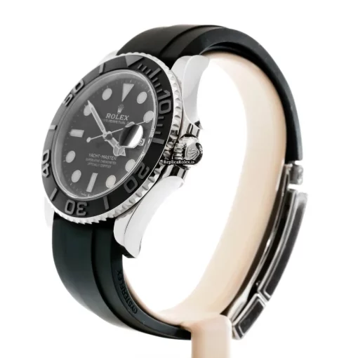 Lovely Fake Rolex Yacht-master 42 226659 Caliber 3235 Automatic Movement 42mm White Gold Case Mens/unisex Watch - Image 2