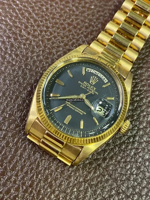 Wonderful Fake Rolex Day-date 36 1803 Automatic Movement Yellow Gold Case Mens/unisex Watch