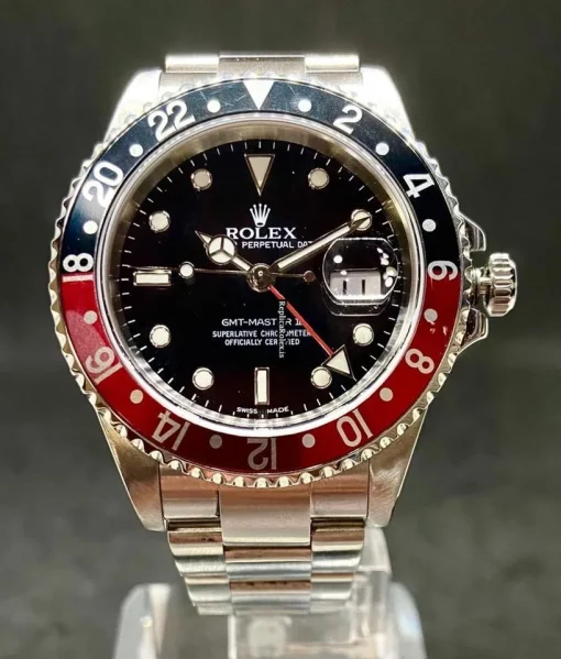 Reliable Replica Rolex Gmt-master II 16710 Caliber 3185 Automatic Movement 40mm Steel Case Mens/unisex Watch