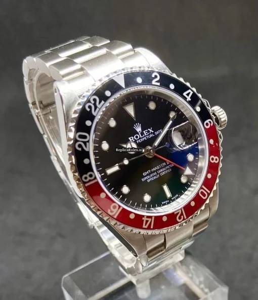 Reliable Replica Rolex Gmt-master II 16710 Caliber 3185 Automatic Movement 40mm Steel Case Mens/unisex Watch - Image 3