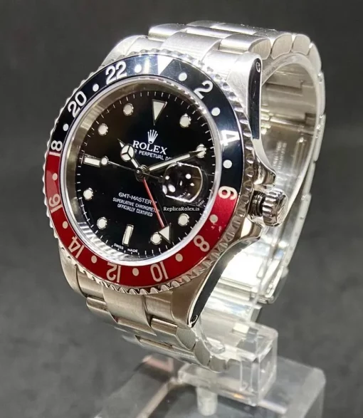 Reliable Replica Rolex Gmt-master II 16710 Caliber 3185 Automatic Movement 40mm Steel Case Mens/unisex Watch - Image 4