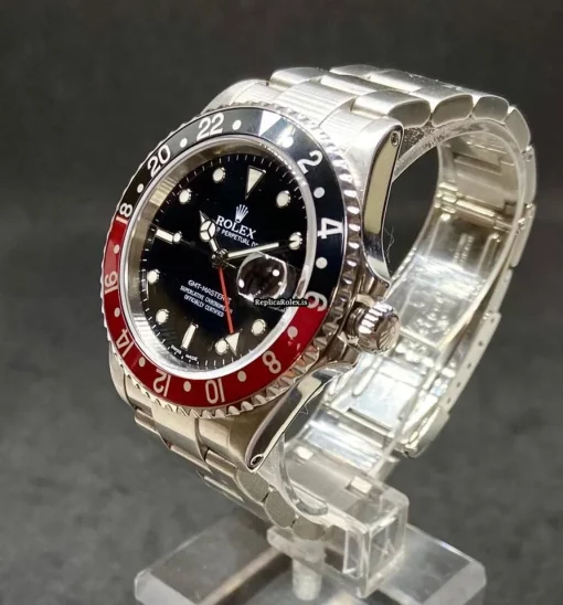 Reliable Replica Rolex Gmt-master II 16710 Caliber 3185 Automatic Movement 40mm Steel Case Mens/unisex Watch - Image 5