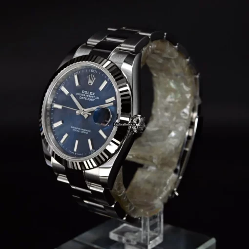 Wholesale Fake Rolex Datejust 126334 Caliber 3235 Automatic Movement 41mm White Gold Case Mens/unisex Watch - Image 3
