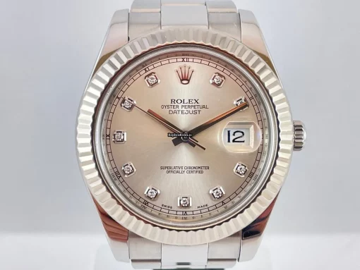 Trustworthy Replica Rolex Datejust II 116334 Caliber 3136 Automatic Movement 41mm Steel Case Mens/unisex Watch