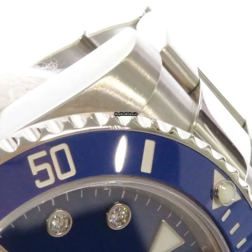 Affordable Replica Rolex Submariner Date 116619glb Caliber 3135 Automatic Movement 40mm White Gold Case Mens/unisex Watch - Image 2