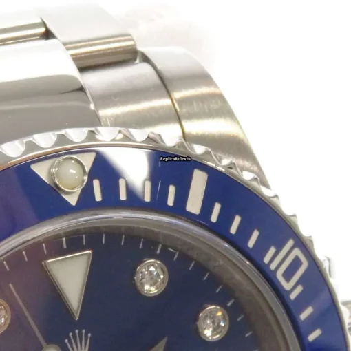 Affordable Replica Rolex Submariner Date 116619glb Caliber 3135 Automatic Movement 40mm White Gold Case Mens/unisex Watch - Image 3