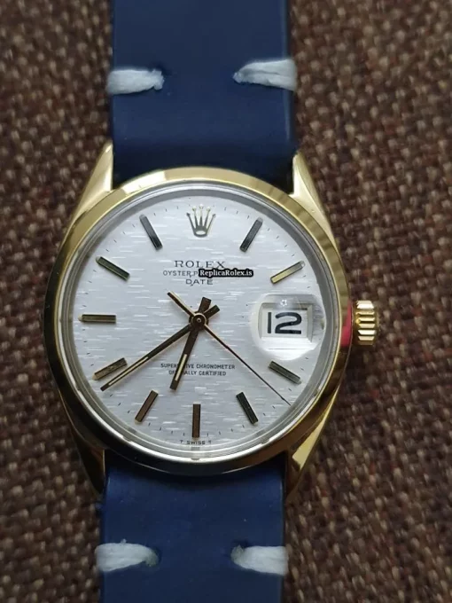 Attractive Replica Rolex Oyster Perpetual Date 1550 Caliber 1570 Automatic Movement Gold/steel Case Mens/unisex Watch