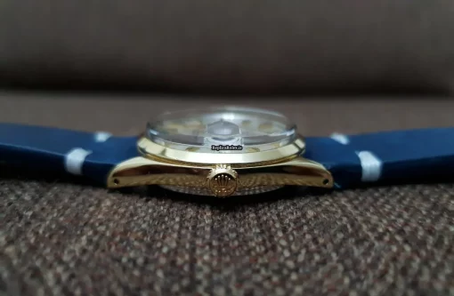 Attractive Replica Rolex Oyster Perpetual Date 1550 Caliber 1570 Automatic Movement Gold/steel Case Mens/unisex Watch - Image 5