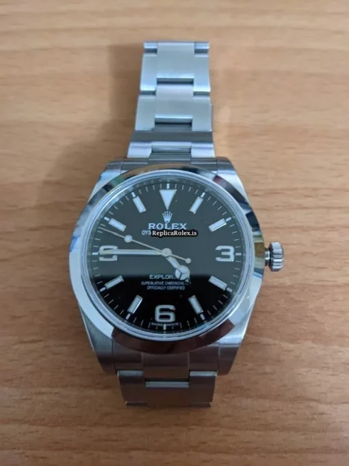 High-end Fake Rolex Explorer 214270 Caliber 3132 Automatic Movement 39mm Steel Case Mens/unisex Watch - Image 5
