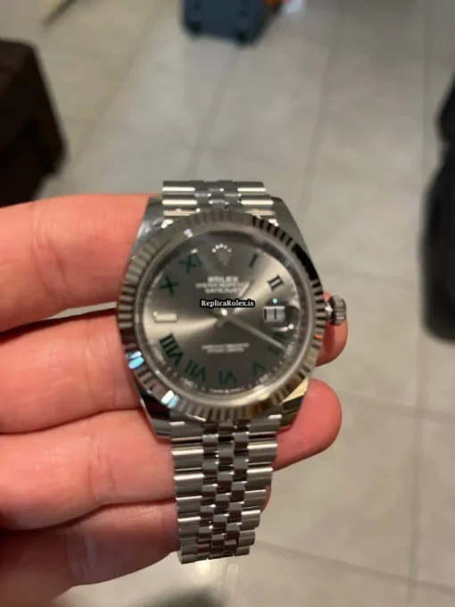 Neat Imitation Rolex Datejust 126334 Caliber 3235 Automatic Movement 41mm Steel Case Mens/unisex Watch - Image 3
