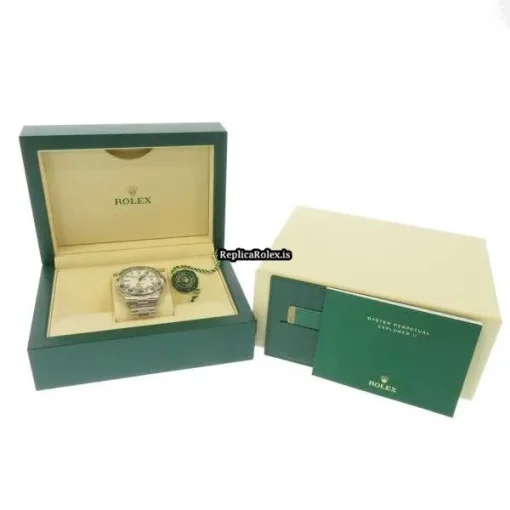 Fabulous Fake Rolex Explorer II 216570 Caliber 3187 Automatic Movement 42mm Steel Case Mens/unisex Watch - Image 10