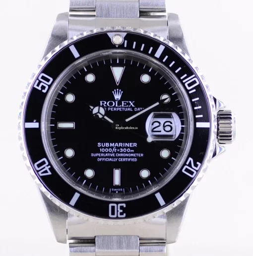 Fabulous Fake Rolex Submariner Date 16610 Caliber 3135 Automatic Movement 40mm Steel Case Mens/unisex Watch