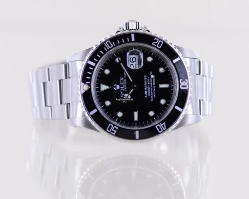 Fabulous Fake Rolex Submariner Date 16610 Caliber 3135 Automatic Movement 40mm Steel Case Mens/unisex Watch - Image 14