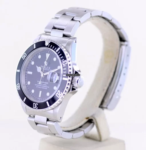 Fabulous Fake Rolex Submariner Date 16610 Caliber 3135 Automatic Movement 40mm Steel Case Mens/unisex Watch - Image 5