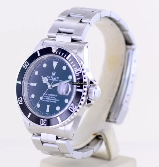 Fabulous Fake Rolex Submariner Date 16610 Caliber 3135 Automatic Movement 40mm Steel Case Mens/unisex Watch - Image 6