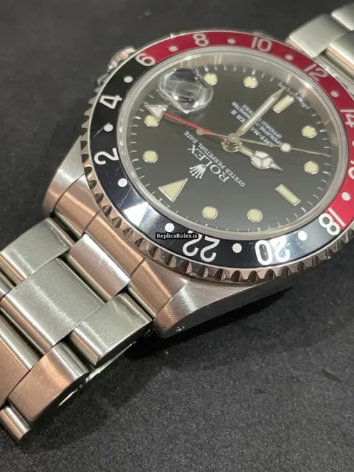 Marvellous Fake Rolex Gmt-master II 16710 Caliber 3185 Automatic Movement 40mm Steel Case Mens/unisex Watch - Image 11