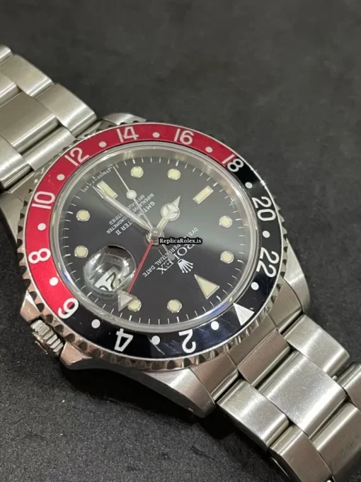 Marvellous Fake Rolex Gmt-master II 16710 Caliber 3185 Automatic Movement 40mm Steel Case Mens/unisex Watch - Image 9