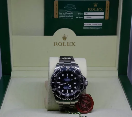 Wholesale Fake Rolex Sea-dweller Deepsea 116660 Caliber 3135 Automatic Movement 44mm Steel Case Mens/unisex Watch - Image 2
