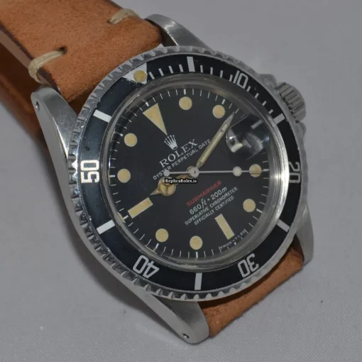 Trustworthy Fake Rolex Submariner Date 1680 Caliber 1570 Automatic Movement 40mm Steel Case Mens/unisex Watch - Image 3