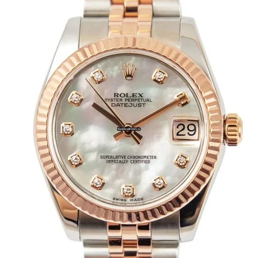 Special Replica Rolex Lady-datejust 178271 Caliber 2235 Automatic Movement 31mm Gold/steel Case Womens Watch