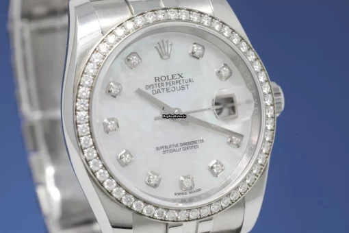 Exquisite Replica Rolex Datejust 116244 Caliber 3135 Automatic Movement 36mm Steel Case Mens/unisex Watch - Image 10
