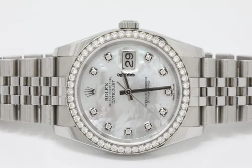 Exquisite Replica Rolex Datejust 116244 Caliber 3135 Automatic Movement 36mm Steel Case Mens/unisex Watch - Image 11