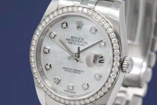 Exquisite Replica Rolex Datejust 116244 Caliber 3135 Automatic Movement 36mm Steel Case Mens/unisex Watch - Image 3