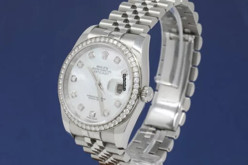 Exquisite Replica Rolex Datejust 116244 Caliber 3135 Automatic Movement 36mm Steel Case Mens/unisex Watch - Image 4