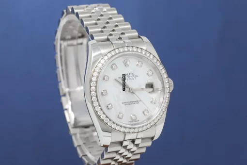 Exquisite Replica Rolex Datejust 116244 Caliber 3135 Automatic Movement 36mm Steel Case Mens/unisex Watch - Image 9