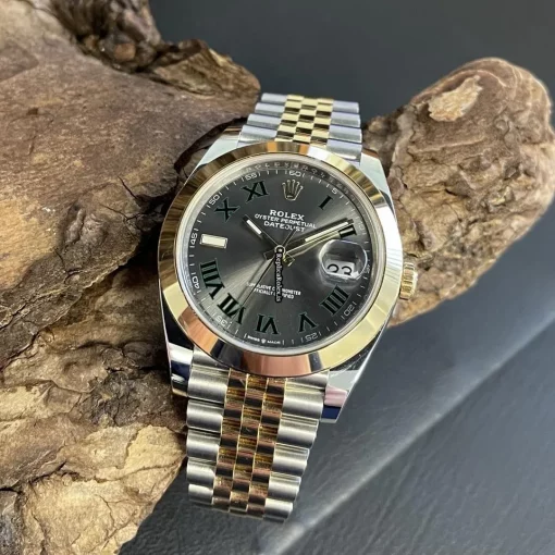 Great Copy Rolex Datejust 126303 Automatic Movement 41mm Gold/steel Case Watch