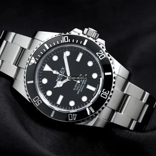 Incredible Replica Rolex Submariner 114060 Caliber 3130 Automatic Movement 40mm Steel Case Watch - Image 3
