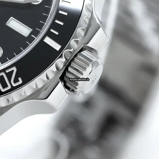 Incredible Replica Rolex Submariner 114060 Caliber 3130 Automatic Movement 40mm Steel Case Watch - Image 7