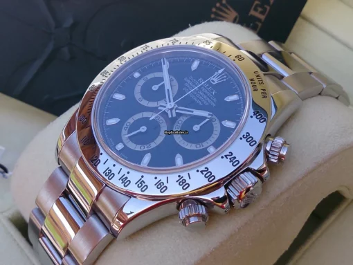 Swiss Fake Rolex Daytona 116520 Automatic Movement Steel Case Watch - Image 13