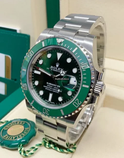 Fine Clone Rolex Submariner Date 116610lv Caliber 3135 Automatic Movement 40mm Steel Case Mens/unisex Watch - Image 3