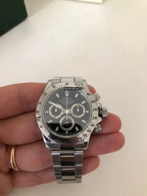 Marvellous Replica Rolex Daytona 116520 Caliber 4130 Automatic Movement 40mm Steel Case Mens/unisex Watch - Image 7