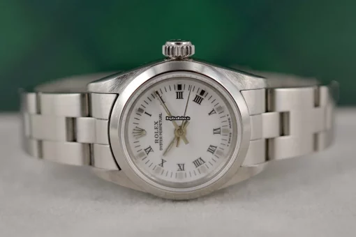 Affordable Replica Rolex Oyster Perpetual 67180 Caliber 2130 Automatic Movement 25mm Steel Case Womens Watch