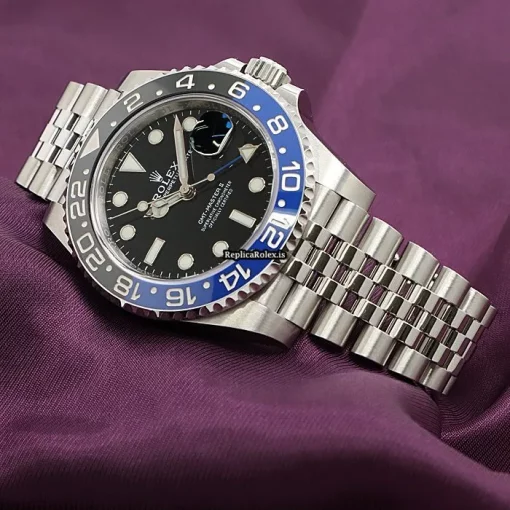 Wholesale Replica Rolex Gmt-master II 126710blnr Caliber 3285 Automatic Movement 40mm Steel Case Watch - Image 3