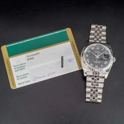 Discount Replica Rolex Datejust 116234 Caliber 3135 Automatic Movement 36mm Steel Case Mens/unisex Watch - Image 11