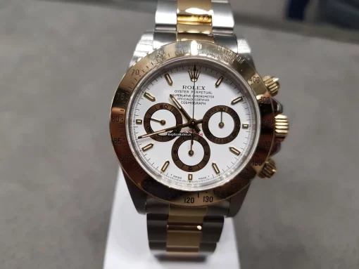 Reliable Replica Rolex Daytona 16523 Caliber 4030 Automatic Movement 40mm Gold/steel Case Mens/unisex Watch