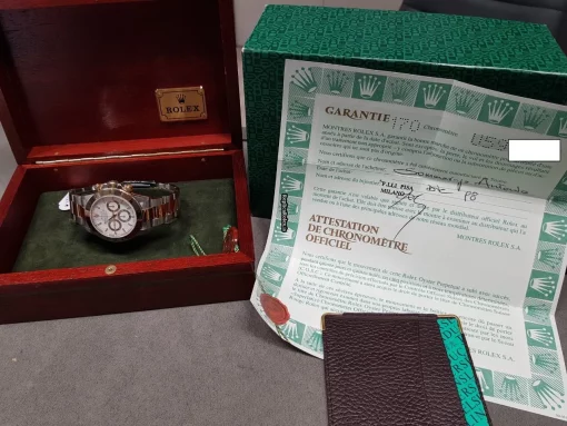 Reliable Replica Rolex Daytona 16523 Caliber 4030 Automatic Movement 40mm Gold/steel Case Mens/unisex Watch - Image 12
