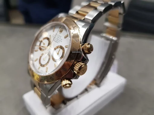 Reliable Replica Rolex Daytona 16523 Caliber 4030 Automatic Movement 40mm Gold/steel Case Mens/unisex Watch - Image 3