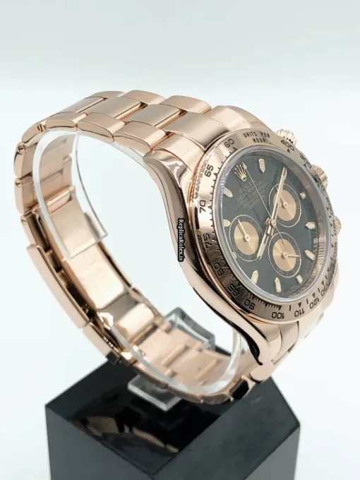Reliable Replica Rolex Daytona 116505 Caliber 4130 Automatic Movement 40mm Rose Gold Case Mens/unisex Watch - Image 3