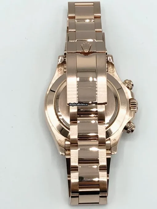 Reliable Replica Rolex Daytona 116505 Caliber 4130 Automatic Movement 40mm Rose Gold Case Mens/unisex Watch - Image 7