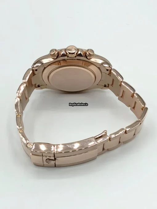 Reliable Replica Rolex Daytona 116505 Caliber 4130 Automatic Movement 40mm Rose Gold Case Mens/unisex Watch - Image 8