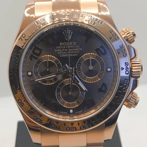 Fabulous Fake Rolex Daytona 116505 Caliber 4130 Automatic Movement 40mm Rose Gold Case Mens/unisex Watch