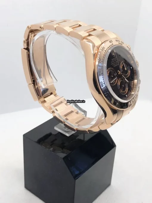 Fabulous Fake Rolex Daytona 116505 Caliber 4130 Automatic Movement 40mm Rose Gold Case Mens/unisex Watch - Image 2