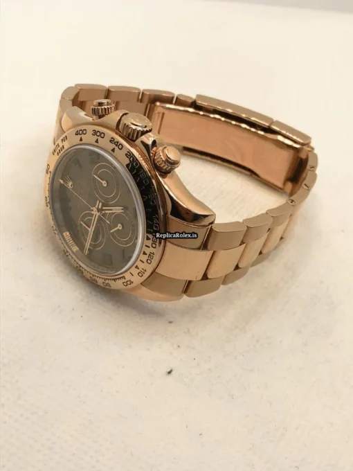 Fabulous Fake Rolex Daytona 116505 Caliber 4130 Automatic Movement 40mm Rose Gold Case Mens/unisex Watch - Image 6