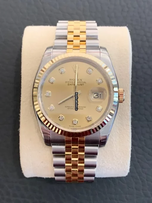Lovely Replica Rolex Datejust 116233 Caliber 3135 Automatic Movement 36mm Gold/steel Case Mens/unisex Watch
