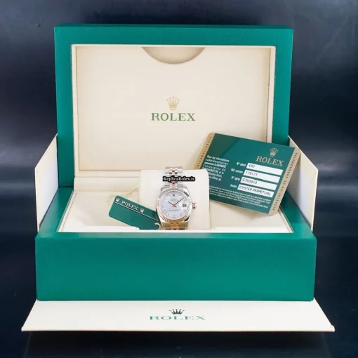 Excellent Replicas Rolex Lady-datejust 179171 Caliber 2235 Automatic Movement 26mm Gold/steel Case Womens Watch - Image 10